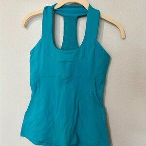 lululemon athletica Teal Racerback Tank